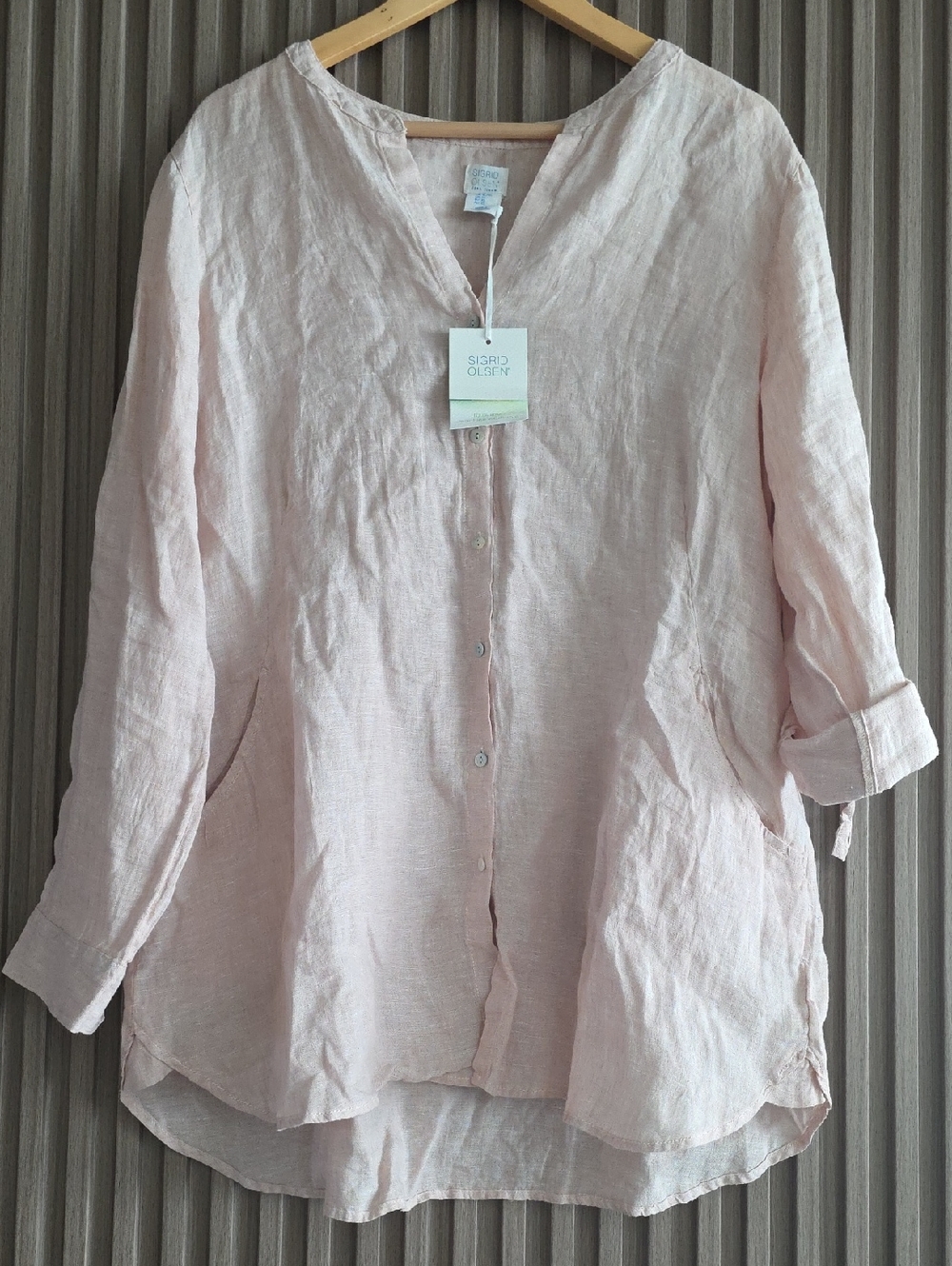 Sigrid Olsen Linen Tunic